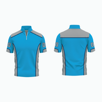 Thumbnail for 1/4 Zip Short Sleeve Batting Practice Jacket example 20