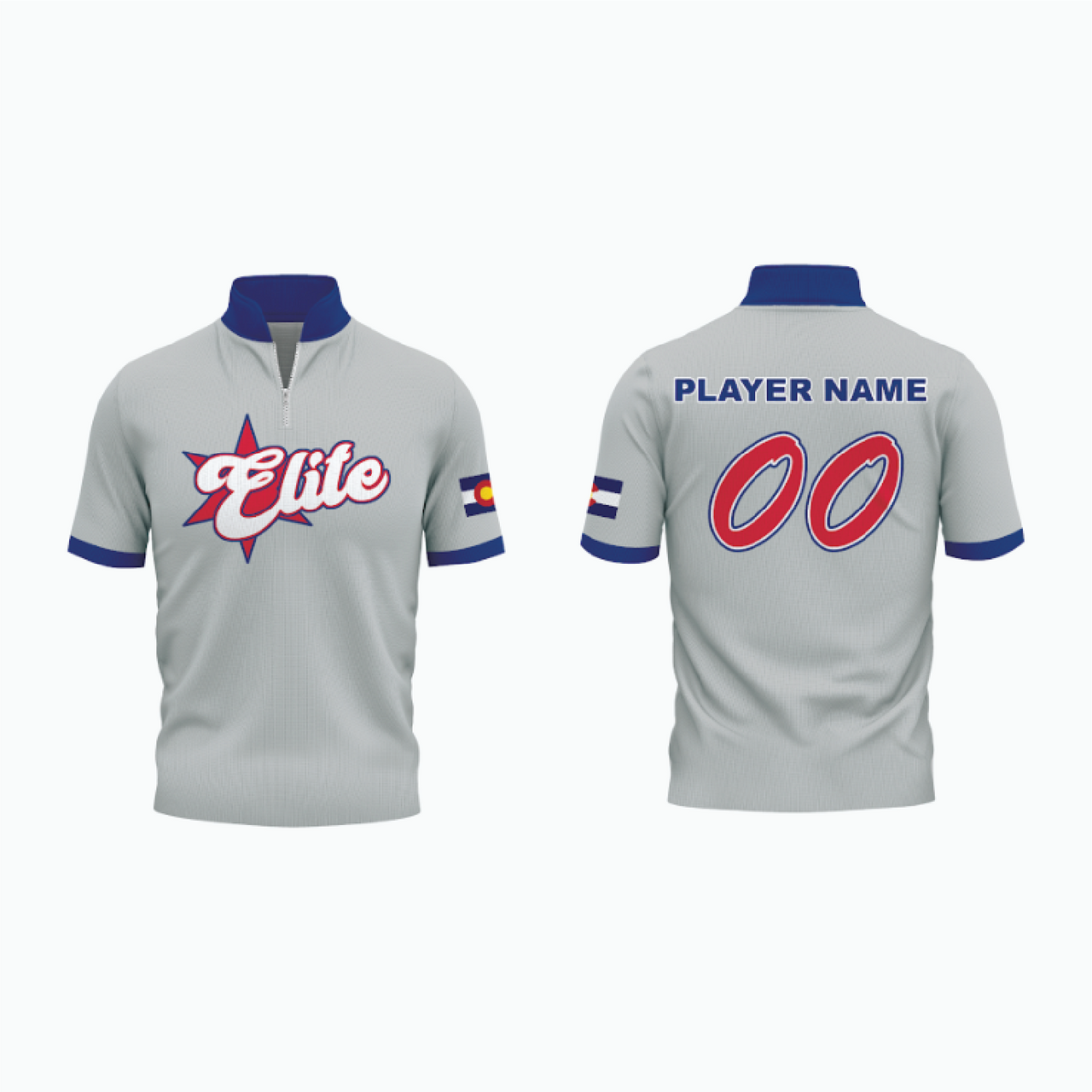 1/4 Zip Short Sleeve Batting Practice Jacket example 4