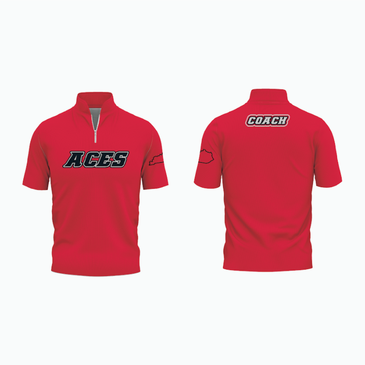 1/4 Zip Short Sleeve Batting Practice Jacket example 5
