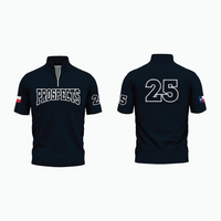 Thumbnail for 1/4 Zip Short Sleeve Batting Practice Jacket example 6