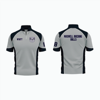 Thumbnail for 1/4 Zip Short Sleeve Batting Practice Jacket example 10