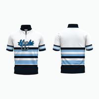 Thumbnail for 1/4 Zip Short Sleeve Batting Practice Jacket example 15