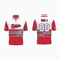 Thumbnail for 1/4 Zip Short Sleeve Batting Practice Jacket example 14