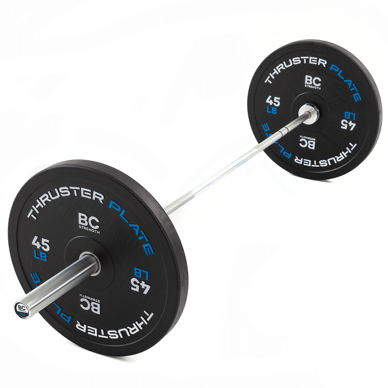 BC Strength 15kg 25mm Olympic barbell made in the USA for squats and deadlifts
