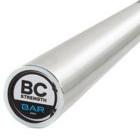 Thumbnail for BC Strength Bar, USA-made Olympic and powerlifting barbell rated to 2,000lb