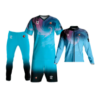 Thumbnail for Basic Jersey & Short + Warm-Up Top & Bottom V-Neck