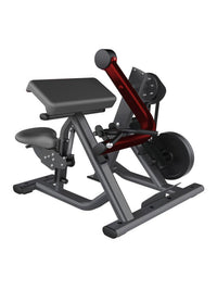 Thumbnail for Elite Leverage Biceps Curl - Muscle D Fitness - Commercial  - Adjustable Seat - Plate Loaded - Arm Curl Workout