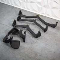 Thumbnail for Functional Grip Cable Attachment Kit - Black - Ergonomic Grip - Muscle D Fitness