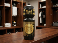Thumbnail for Black water bottle with gold 