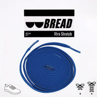Thumbnail for Bread No-Tie Elastic Shoelaces – Sonic Blue