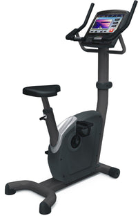 Thumbnail for Commercial Upright Bike - Touch Screen - Muscle D Fitness -  Adjustable Seat - Contact Heart Rate