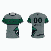 Thumbnail for Home & Away Full-Button Baseball Jersey and Hat Package example 4