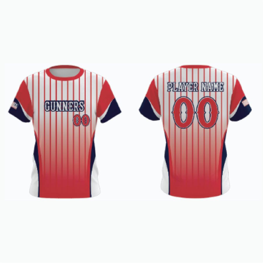 Home & Away Full-Button Baseball Jersey and Hat Package example 14