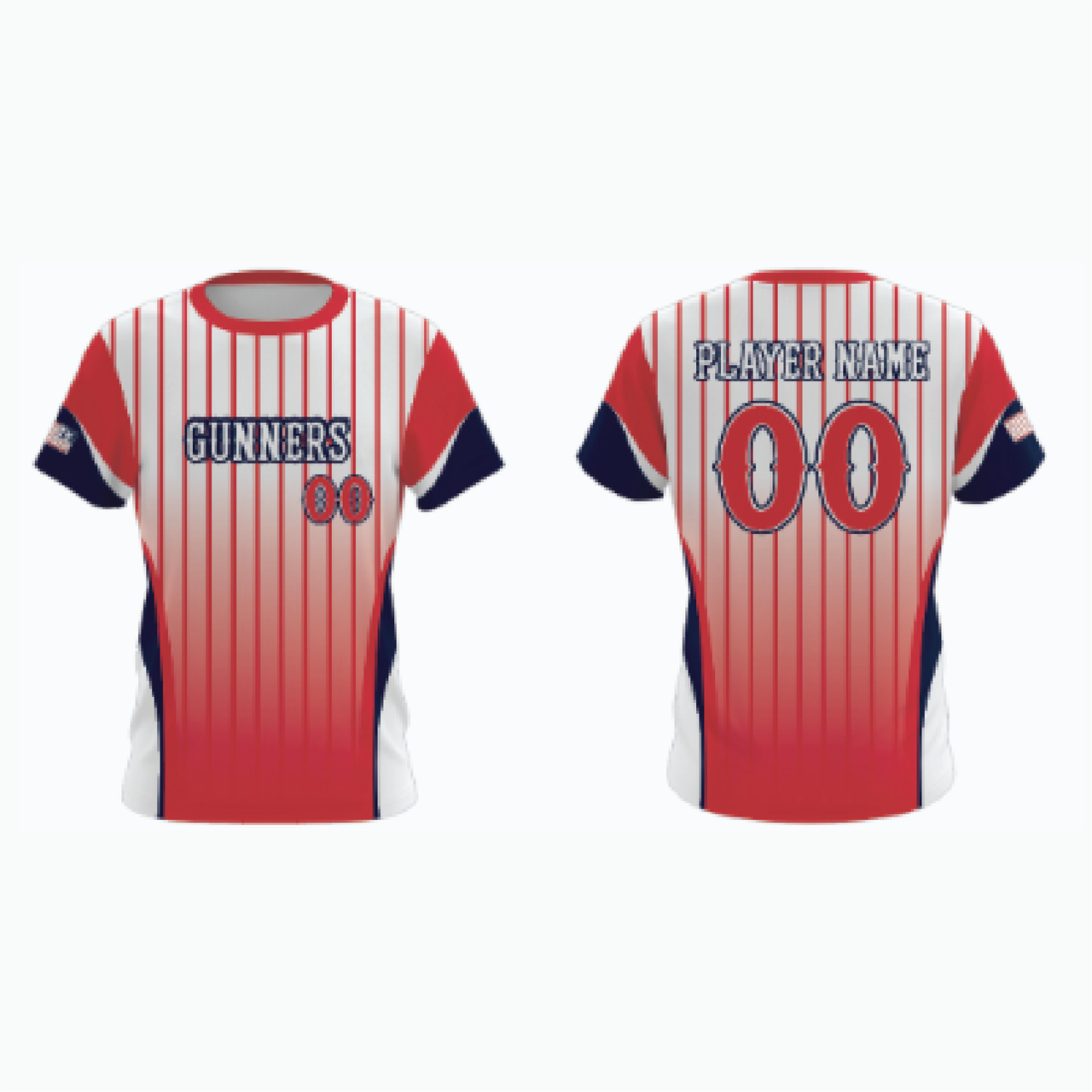 Home & Away Full-Button Baseball Jersey and Hat Package example 14