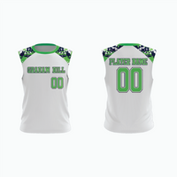Thumbnail for Sleeveless Pullover V-Neck Baseball Jersey example 1