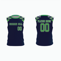 Thumbnail for Pro Sleeveless Pullover Crewneck Baseball Jersey example 3
