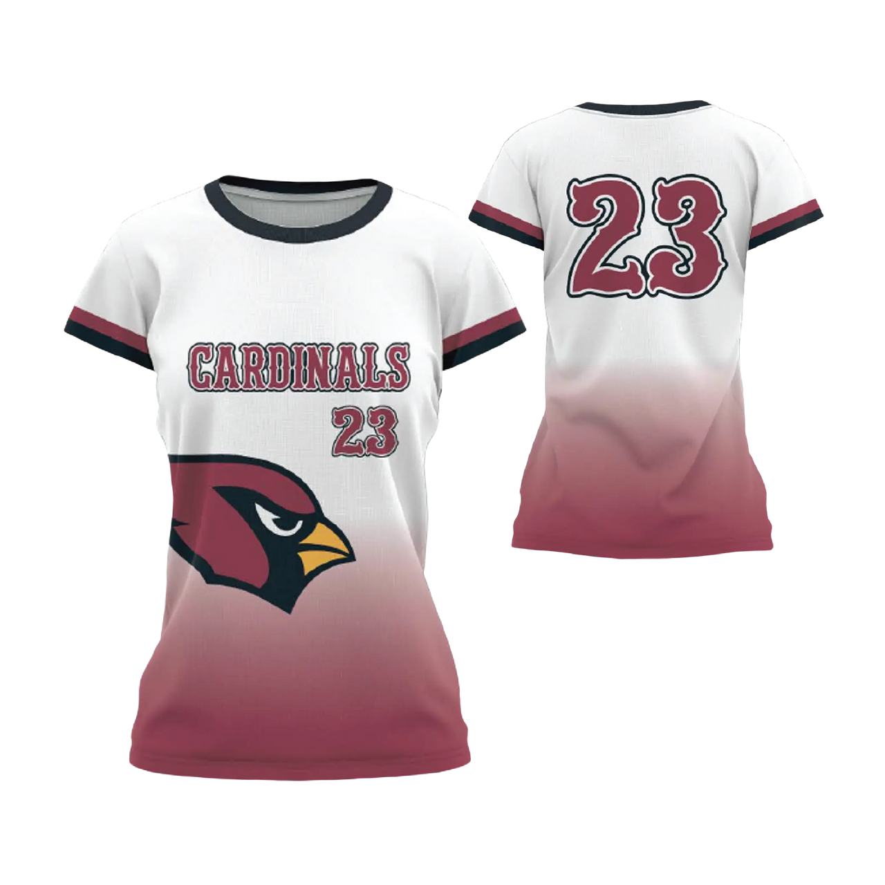 Cap Sleeve Crewneck Softball Jersey