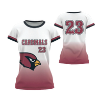 Thumbnail for Cap Sleeve Crewneck Softball Jersey