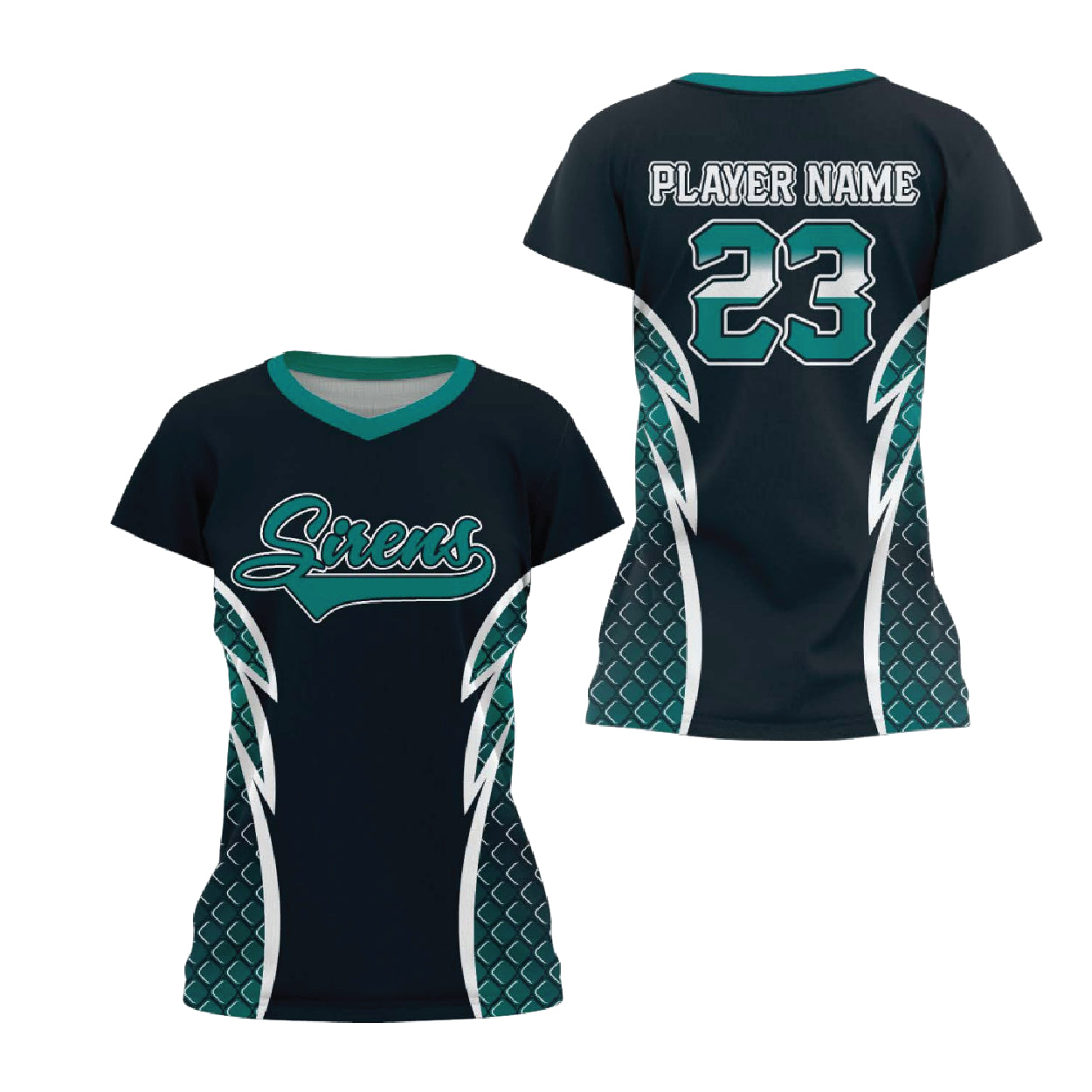 Pro Cap Sleeve V-neck Jersey (Women’s, Youth)