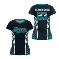 Thumbnail for Pro Cap Sleeve V-neck Jersey (Women’s, Youth)
