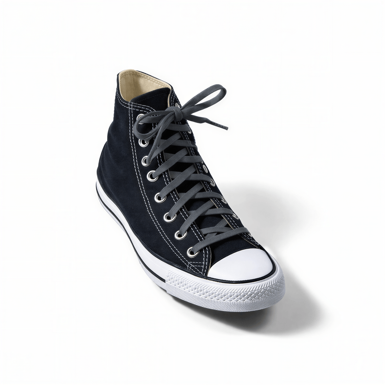 Bread No-Tie Elastic Shoelaces – Charcoal Grey