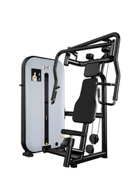 Thumbnail for Vogue Chest Press - Muscle D Fitness - Adjustable Seat - Pin Selectorized - Pec Workout