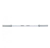 Thumbnail for 7' Hard Chrome Triple Bearing Olympic Bar and Bumper Plate Set