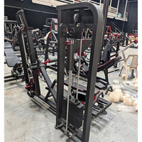 Thumbnail for Classic V2 Selectorized Glute Kick Machine | Commercial Gym Equipment | Muscle D