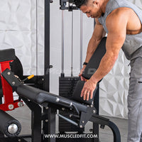Thumbnail for Classic V2 Selectorized Leg Extension Machine – Muscle D Fitness