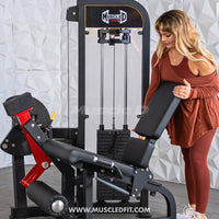 Thumbnail for Classic V2 Selectorized Leg Extension Machine – Muscle D Fitness