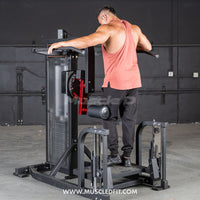 Thumbnail for Classic V2 Selectorized Multi-Hip Machine | Hip & Glute Trainer by Muscle D
