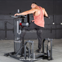 Thumbnail for Classic V2 Selectorized Multi-Hip Machine | Hip & Glute Trainer by Muscle D