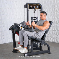 Thumbnail for Classic V2 Selectorized Seated Leg Curl Machine – Muscle D Fitness