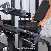 Thumbnail for Classic V2 Selectorized Seated Leg Curl Machine – Muscle D Fitness