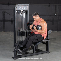 Thumbnail for Classic V2 Selectorized Back / Ab Combo by Muscle D Fitness - Dual Function Core Machine