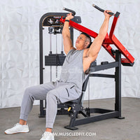 Thumbnail for Classic V2 Selectorized Shoulder Press – Commercial Grade by Muscle D Fitness