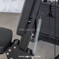 Thumbnail for Classic V2 Selectorized Shoulder Press – Commercial Grade by Muscle D Fitness
