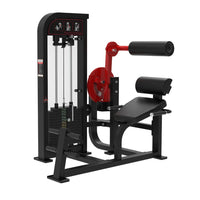 Thumbnail for Classic V2 Selectorized Back / Ab Combo by Muscle D Fitness - Dual Function Core Machine