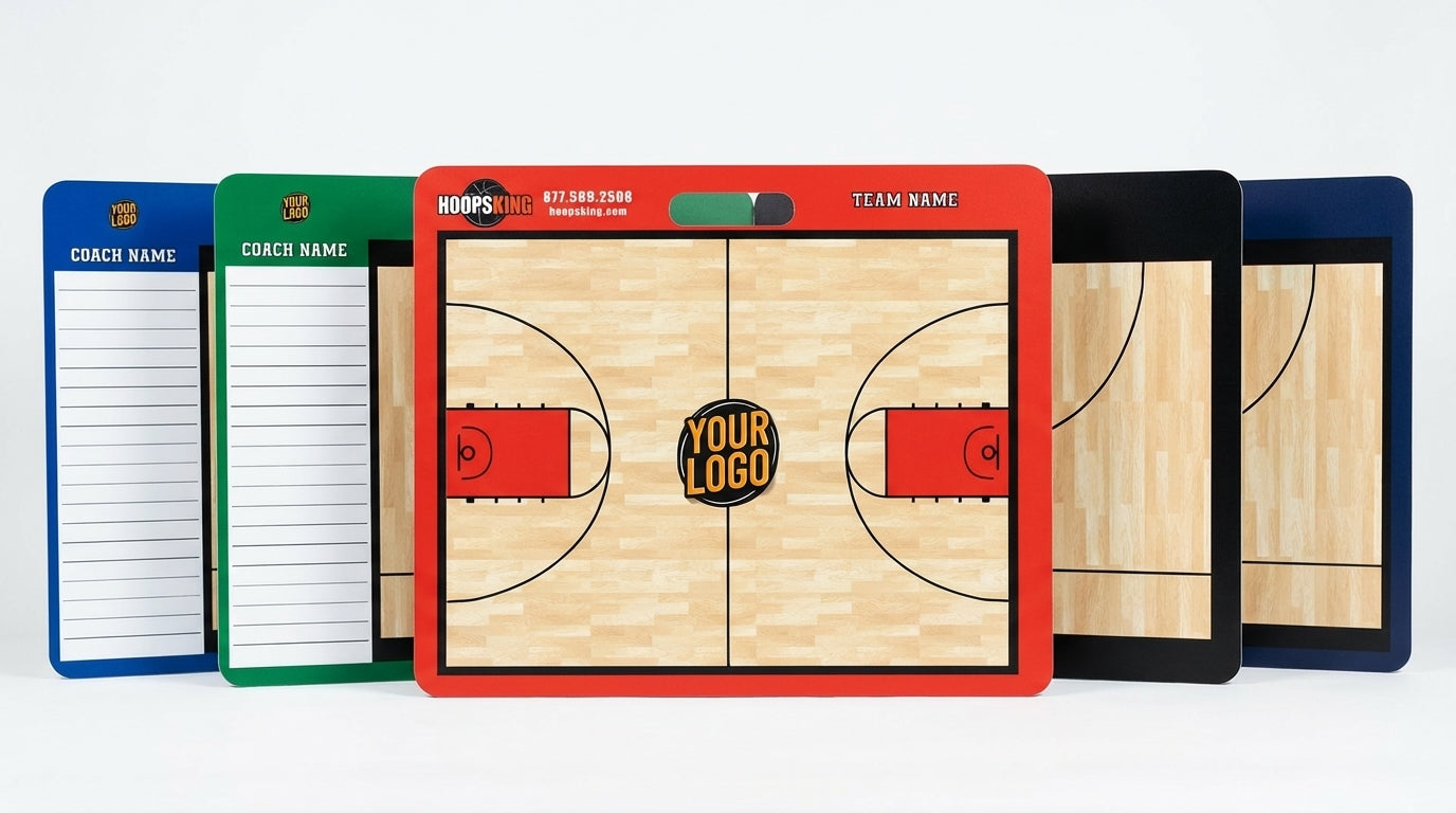 23 X 18 Custom Basketball Coaching Board | 2 Sided| Carry Handle