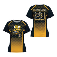 Thumbnail for Pro Crewneck Short Sleeve Pullover Softball Jersey