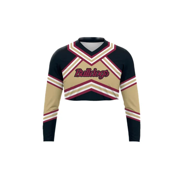 Cropped Long Sleeve Shell