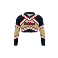 Thumbnail for Cropped Long Sleeve Shell