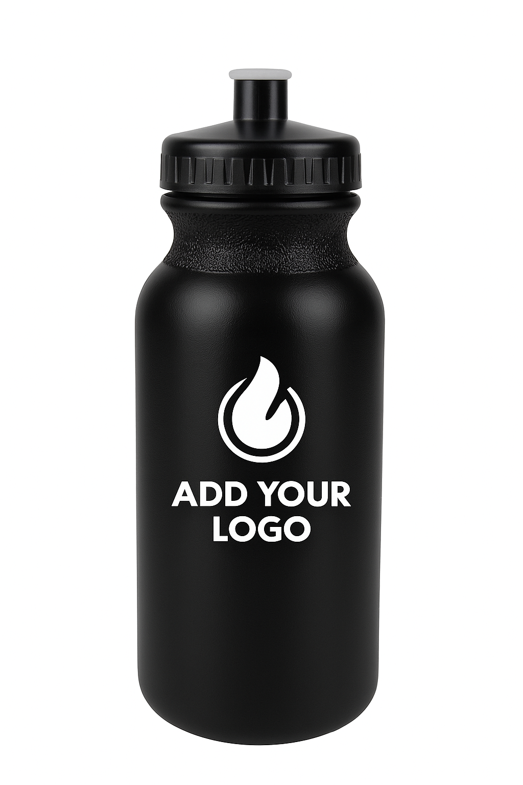 custom water bottle 1 color logo
