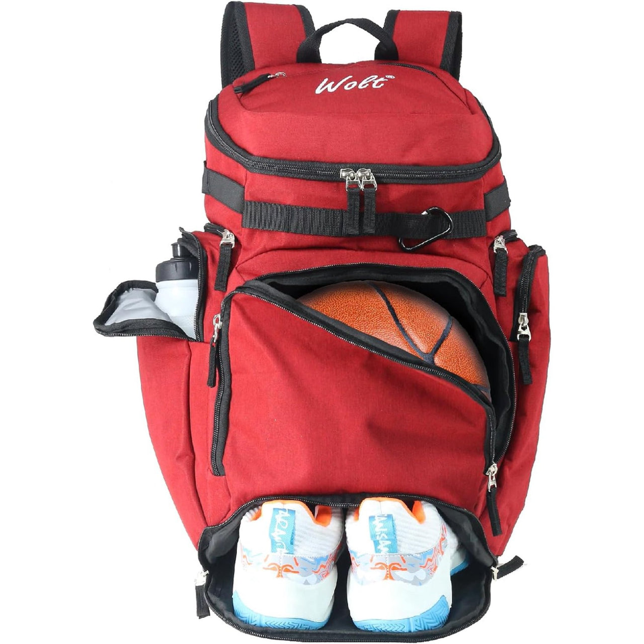 backpack for laptop and shoes Custom Backpack with Ball & Shoe Compartment