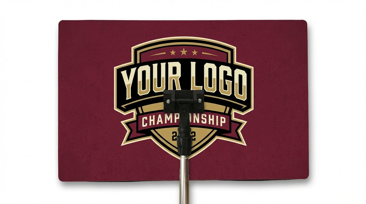 Trapeador de sudor rectangular personalizado 26x17