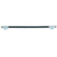 Thumbnail for Black functional training bar with silver cable attachment points on each end.