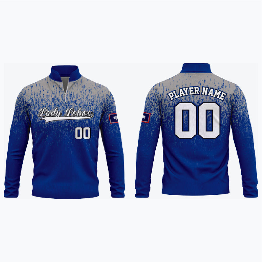 1/4 Zip Fleece Sweatshirt (Men’s, Women’s, Youth) example 3