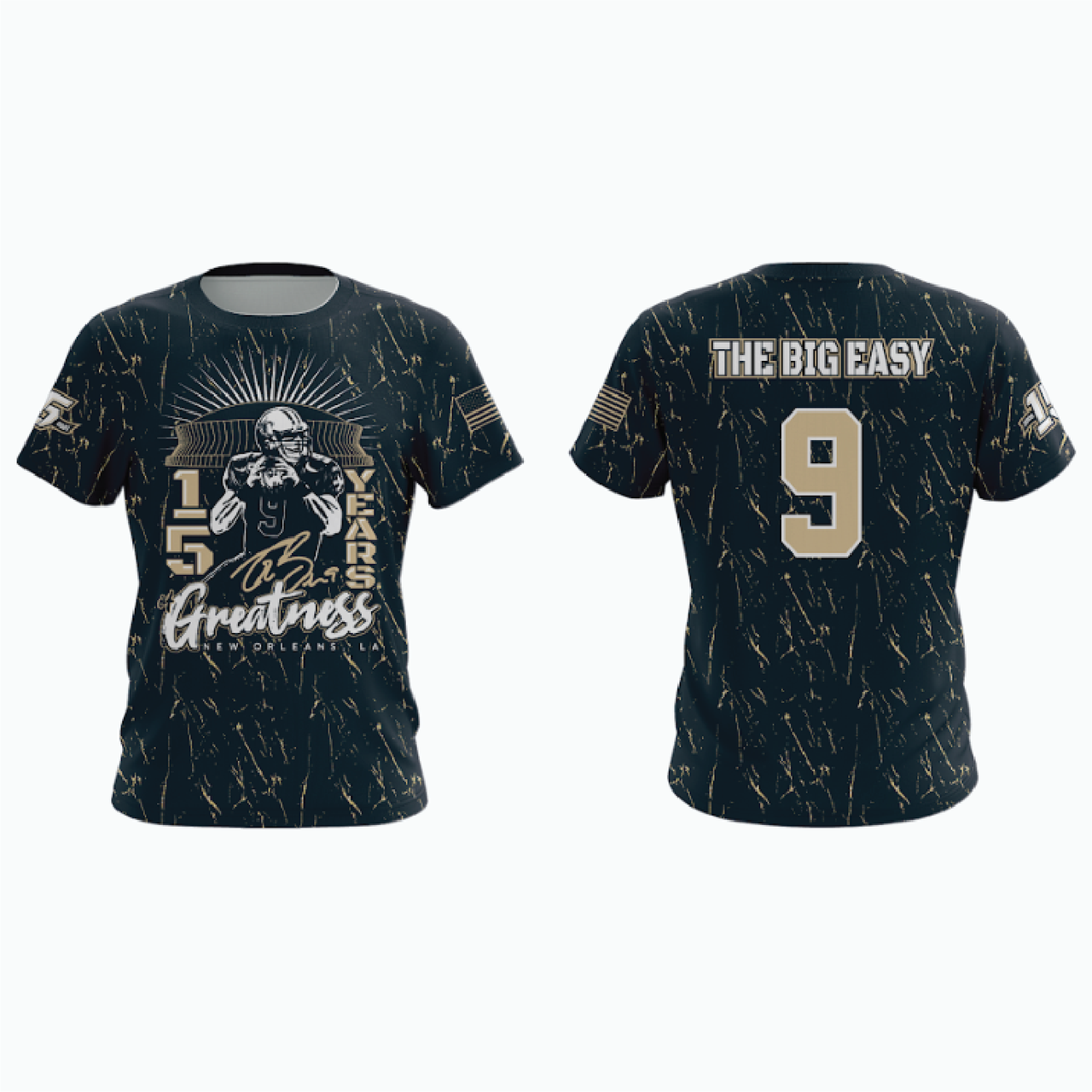 4-Day Printed Tee – 60/40 Cottonblend example 4