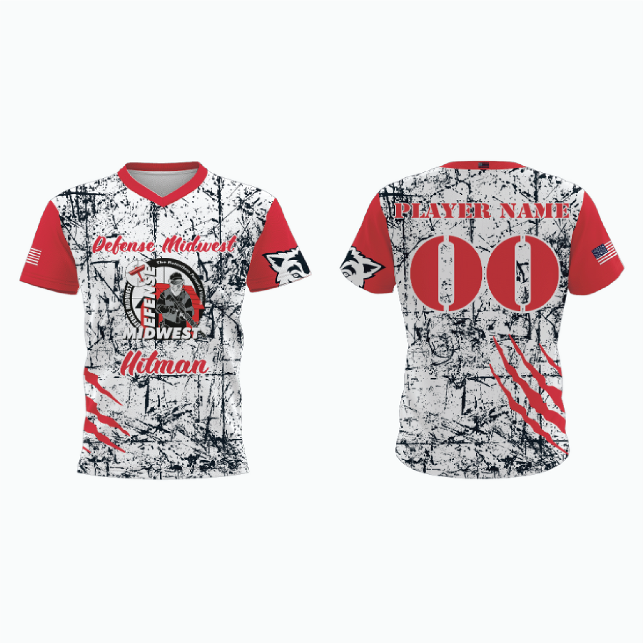 V-Neck Pullover Baseball Jersey example 20