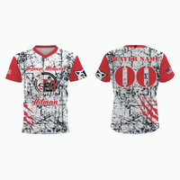 Thumbnail for V-Neck Pullover Baseball Jersey example 20